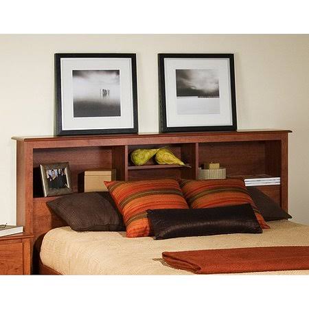 Prepac Espresso Twin Bookcase Headboard