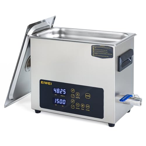 3L Ultrasonic Cleaner, One-Touch Cleaning, Heating, Dual-Frequency, Sweep Frequency, Touch Ultrasonic Cleaning Machine for Labs,Carburetor,Jewelry