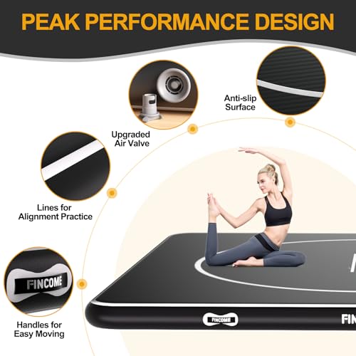 Inflatable Wrestling Mat 16ft/13ft/10ft, 4" Thick Foldable Jiu Jitsu Mats Wrestling Mats for Home Outdoor Indoor, Waterproof PVC Mat for Gymnastics