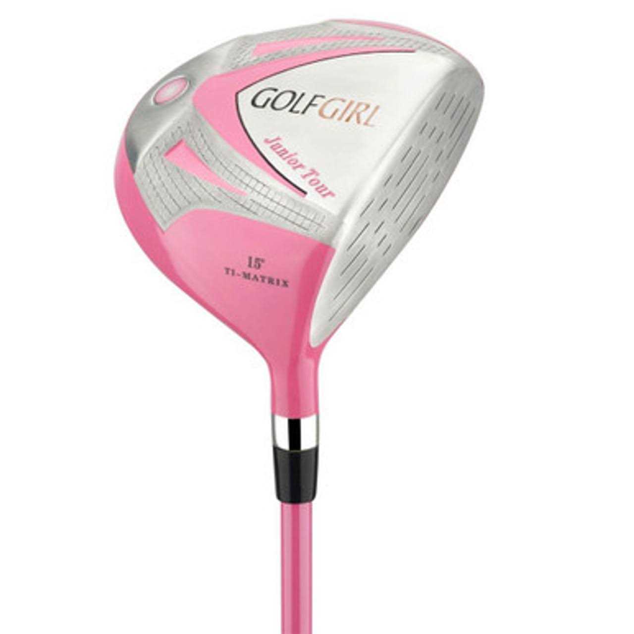 Golf Girl Junior Girls Golf Set V3 with Pink Clubs and Bag - Sports Supplies Online Store