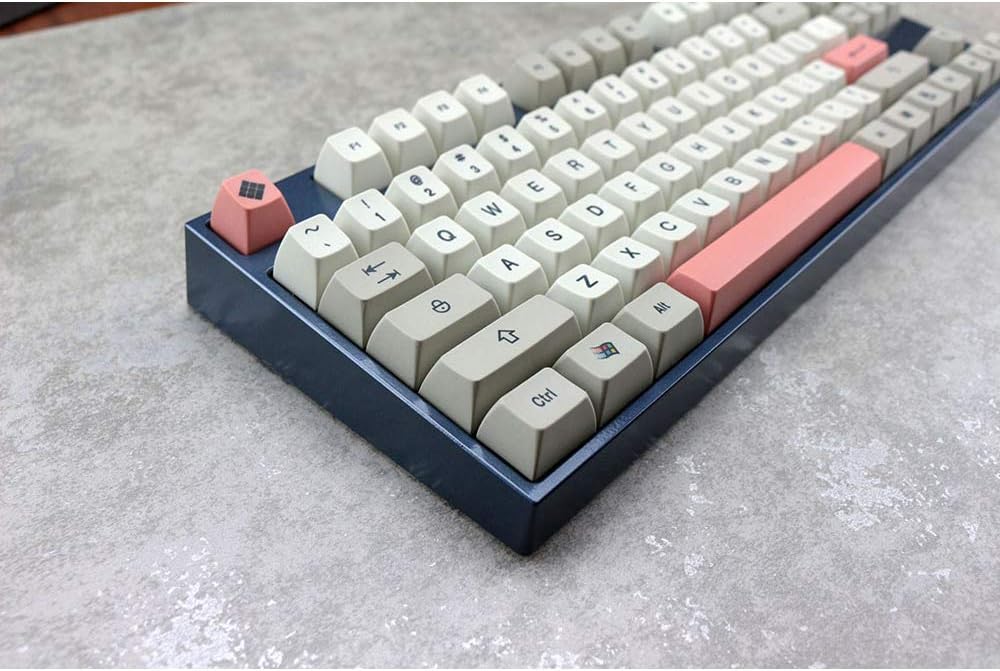 ONECAP SA Keycap 9009 Retro Keycap Sublimation Keycap Cherry MX Switch keycaps for Wired USB Mechanical Gaming Keyboard