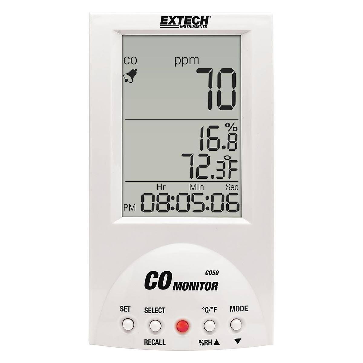 Extech CO50 Desktop Carbon Monoxide Monitor
