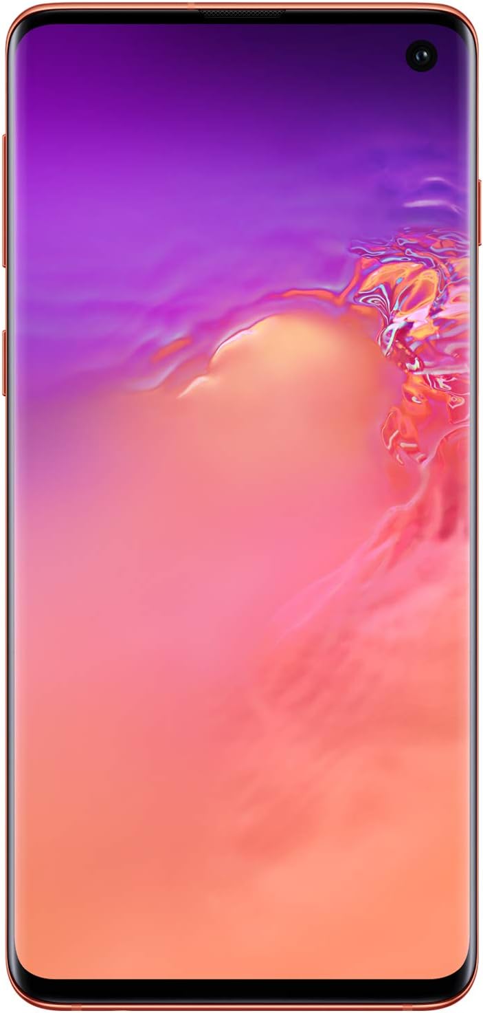 Samsung Galaxy S10 Factory Unlocked Android Cell Phone | US Version | 128GB of Storage | Fingerprint ID and Facial Recognition | Long-Lasting Battery