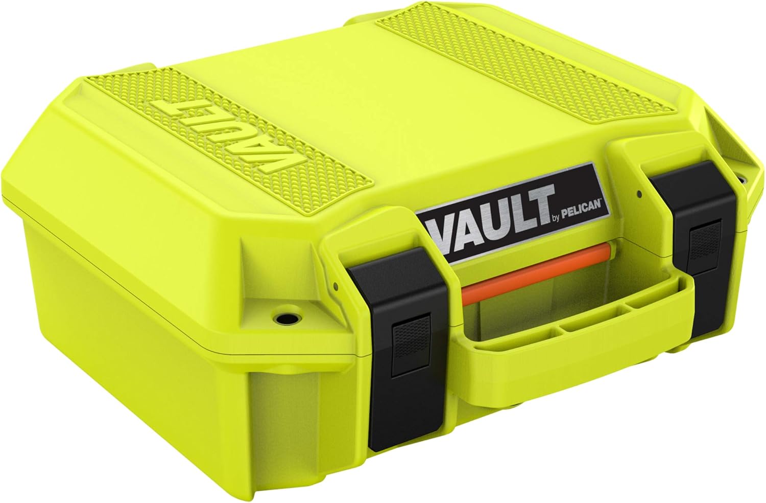 Vault by Pelican - V100 Multi-Purpose Hard Case with Foam (Black) Pack of 2