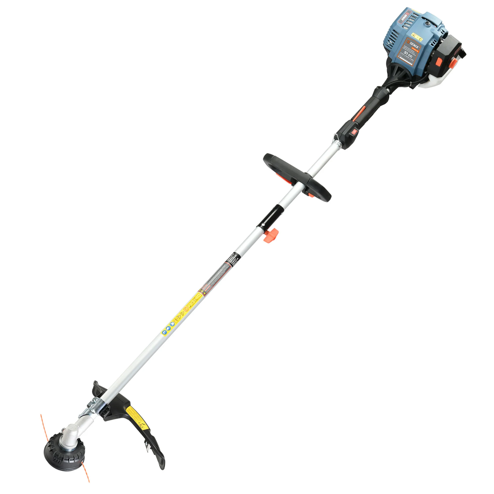 SENIX 17.7-Inch 31 cc 4-Cycle Gas Powered String Trimmer, Straight Shaft, Dual .095 Line and Bump Feed, GTS4QL-M2