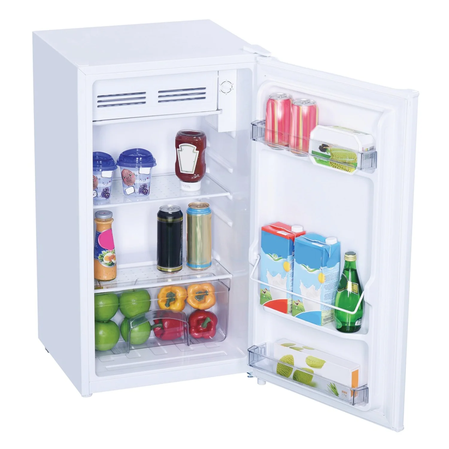 Danby DCR033B1WM 3.3 Cu. ft. Compact Fridge in White