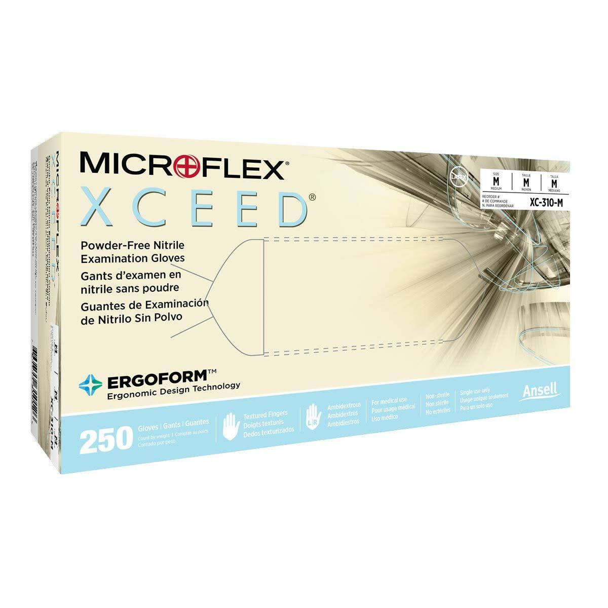 Ansell Microflex Xc-310 Xceed Disposable Glove (250/Box)