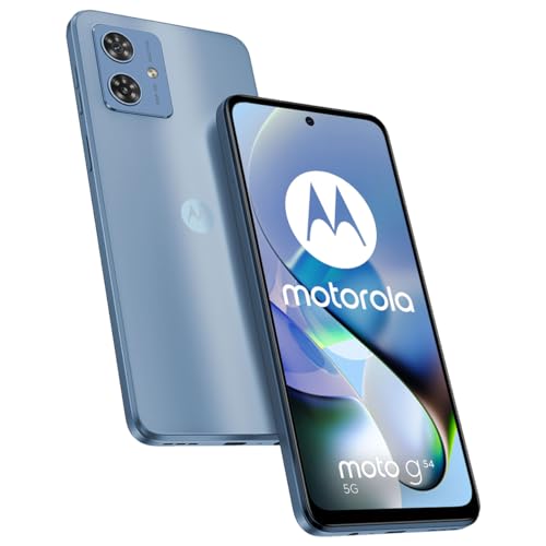 Motorola Moto G54 Dual-SIM 256GB ROM + 8GB RAM (Only GSM | No CDMA) Factory Unlocked 5G Smartphone (Midnight Blue) - International Version