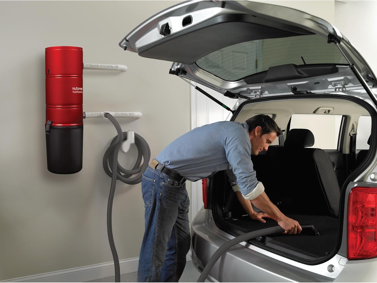 Broan-NuTone Residential Central Vacuum System Power Unit, 650 Air Watts