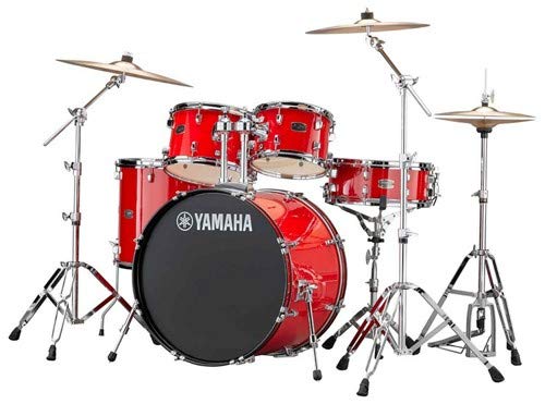 Yamaha Rydeen 5pc Shell Pack with 22" Bass Drum, Black Glitter