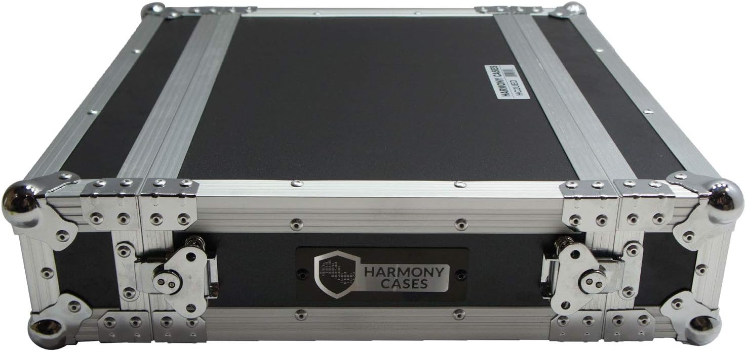 Harmony Cases HC10UEDHW DJ Flight 10U FX Effect 16" Depth Case Casters & Handle