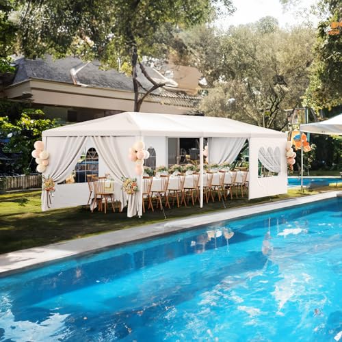 Outdoor Party Tent 10x30 Black Tents for Parties