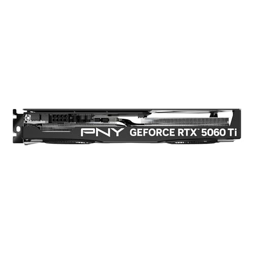 PNY NVIDIA GeForce RTX&trade; 5060 Ti 16GB Overclocked Dual Fan Graphics Card (DLSS 4, PCIe&reg; 5.0, HDMI&reg;/DP 2.1, 2-Slot)
