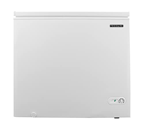 FRIGIDAIRE EFRF3005-AMZ Chest Deep Freezer-Garage-Ready, 3.5 Cu. Ft. Capacity - Smart Home Appliances