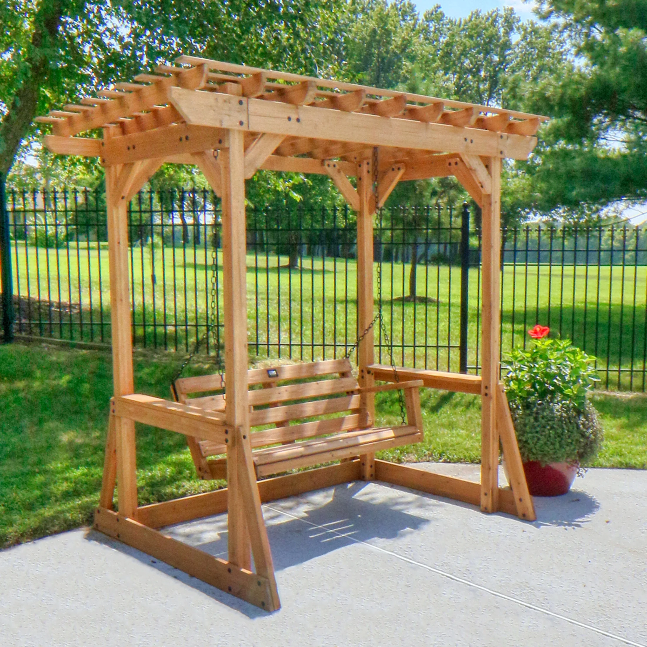 Backyard Discovery Pergola Swing Callahan - Radiant Selections