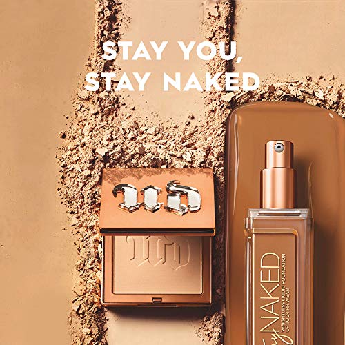 Urban Decay Stay Naked Weightless Liquid Foundation, Waterproof Face Makeup, Buildable Medium Coverage with No Caking, Real-Skin Matte Finish