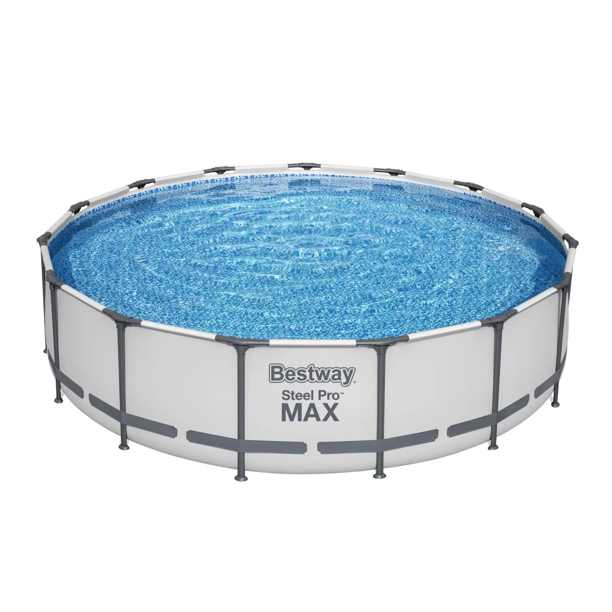 Bestway Steel Pro Max 15'x42 Round Frame Above Ground Pool w/ Filter Pump(Used)