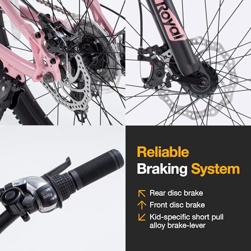 Royalbaby Kids Mountain Bike Aluminium 20/24 Inch MTB Sports Bicycle