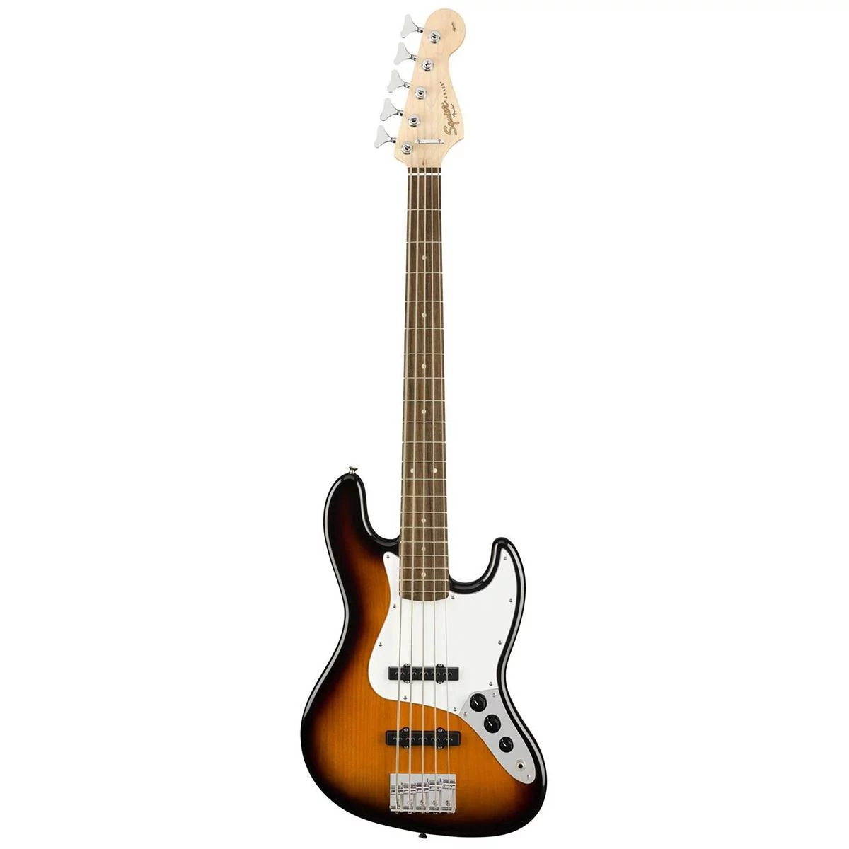 Fender Squier Affinity Series? Jazz Bass? V (5-String) - Brown Sunburst - Curated Treasures Market