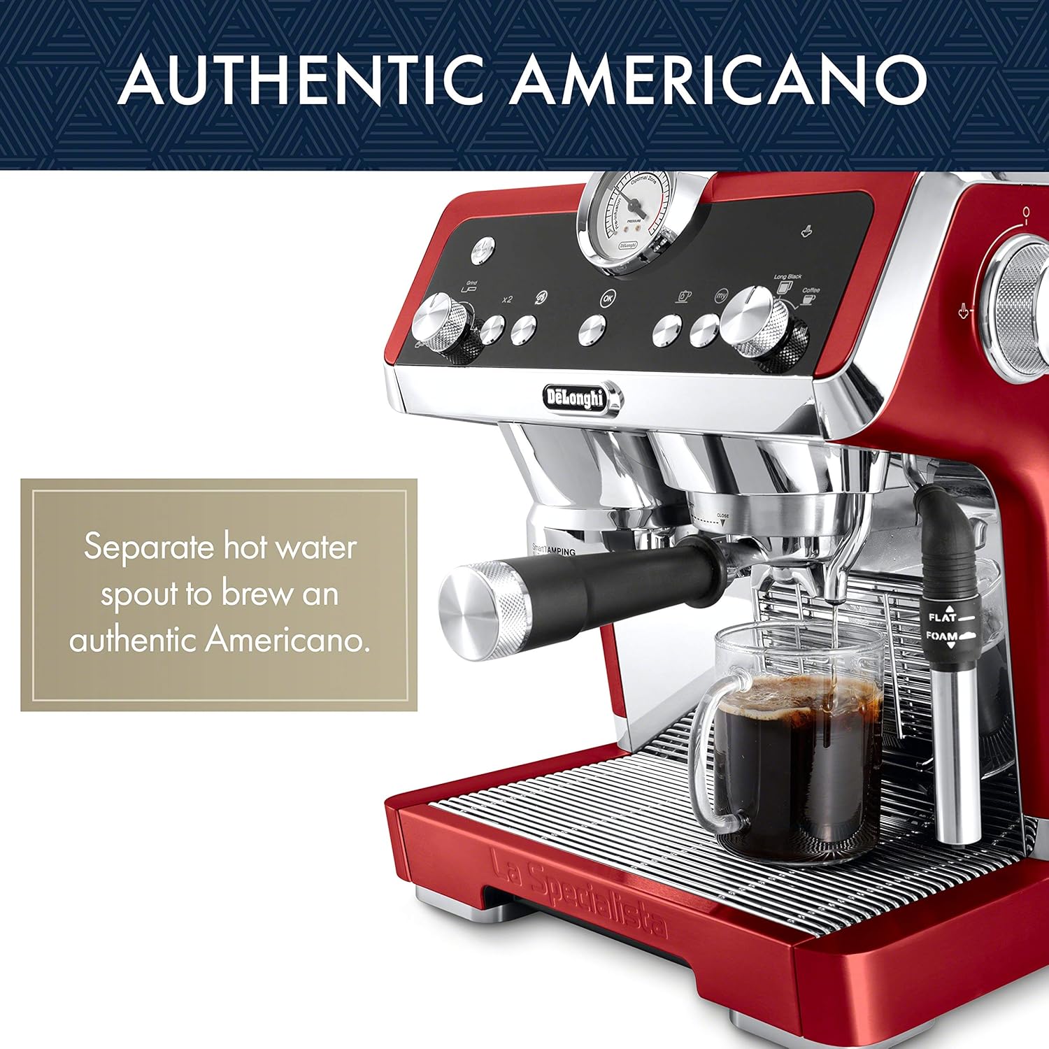 De'Longhi EC9335R La Specialista Espresso Machine with Sensor Grinder, Dual Heating System