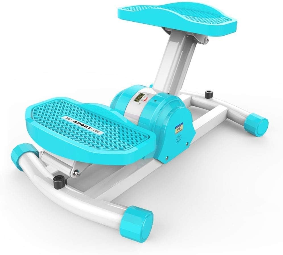 Under Desk Stand Up Exercise Bike Mini Elliptical Trainers Stepper Pedal w/Adjustable Resistance and LCD Display for Home Office Workout