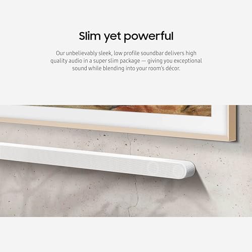 SAMSUNG HW-S50B/ZA 3.0ch All-in-One Soundbar w/Dolby 5.1, DTS Virtual:X, Q Symphony, Built in Center Speaker, Adaptive Sound Lite