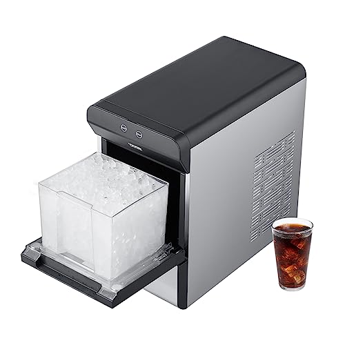 VEVOR Commercial Ice Maker, 400LBS/24H Ice Making Machine with 330.7LBS Large Storage Bin