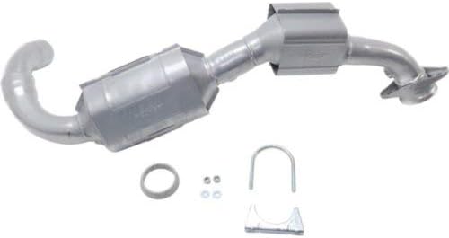 Evan Fischer Catalytic Converter Compatible with 2003-2004 Ford Expedition Aluminized Steel Tube 2 Sensor Ports Upstream and Downstream