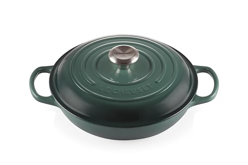 Le Creuset Enameled Cast Iron Signature Braiser, 3.5 qt., Marseille
