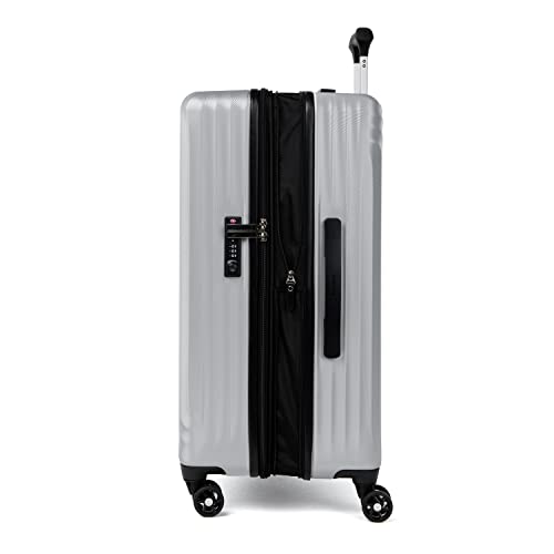 Travelpro Maxlite Air Hardside Expandable Carry on Luggage, 8 Spinner Wheels, Lightweight Hard Shell Polycarbonate Suitcase, Shadow Grey
