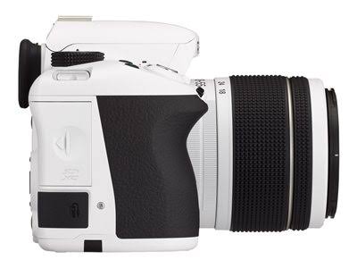 Pentax K-50 16.3 MP Digital SLR Camera - 1080p - White - DA 18-55mm WR and 50-200mm WR Lenses
