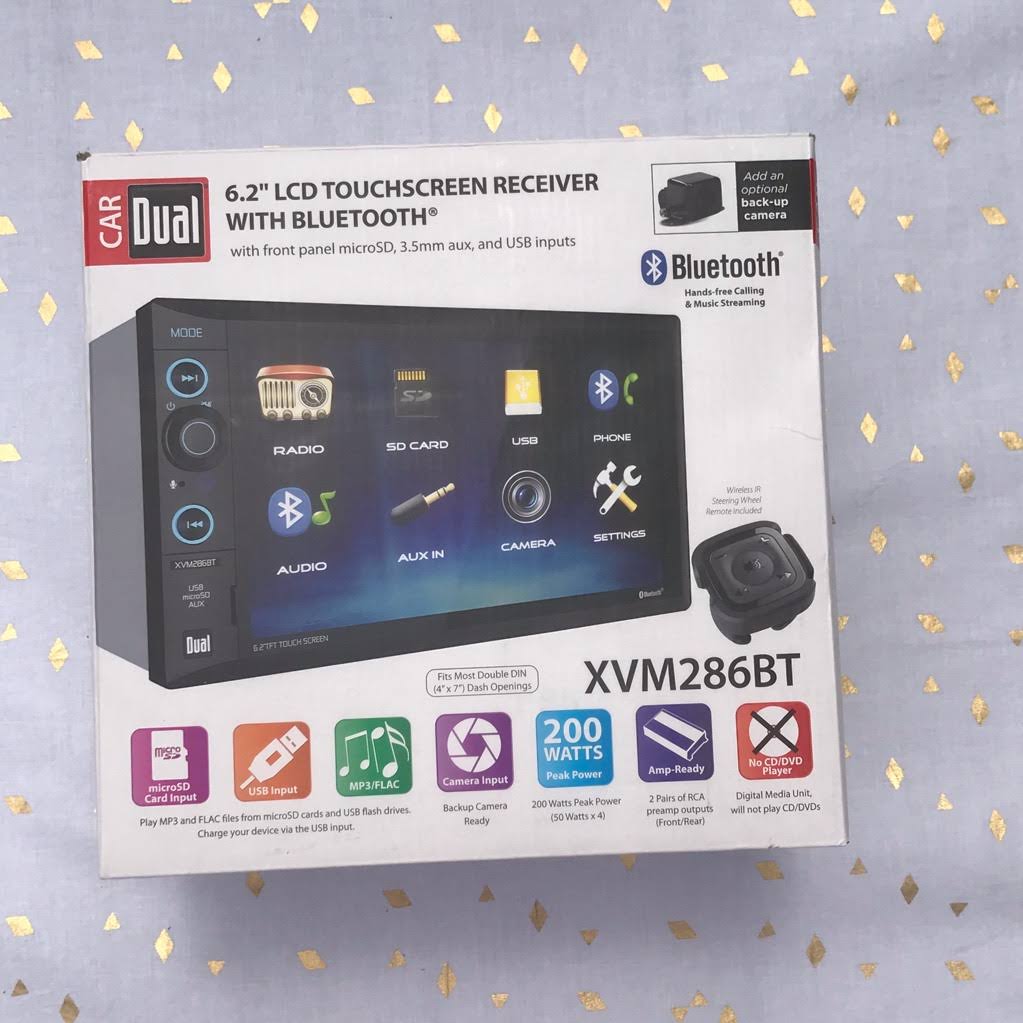 Dual Electronics Xvm286bt Double DIN Bluetooth Multimedia Car Receiver