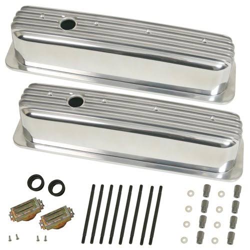Cal Custom CAL-196192: Cal Custom? Finned Aluminum Valve Covers