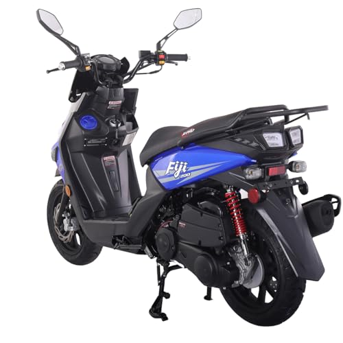 X-PRO Fiji 200 EFI Electronic Fuel Injection Moped Scooter with 13" Alloy Wheels