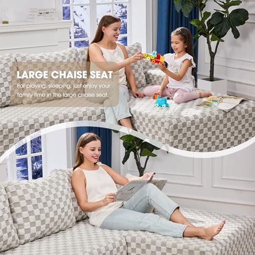 Modular Sectional Sofa Couches L-Shape Couch 3 Seat Modular Sofa Memory Foam Sectional Couches for Living Room
