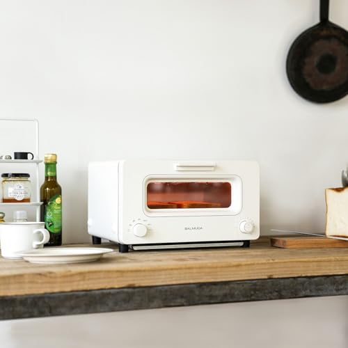 BALMUDA The Toaster | Steam Oven Toaster | 5 Cooking Modes: Sandwich Bread, Artisan Bread, Pizza & Pastry