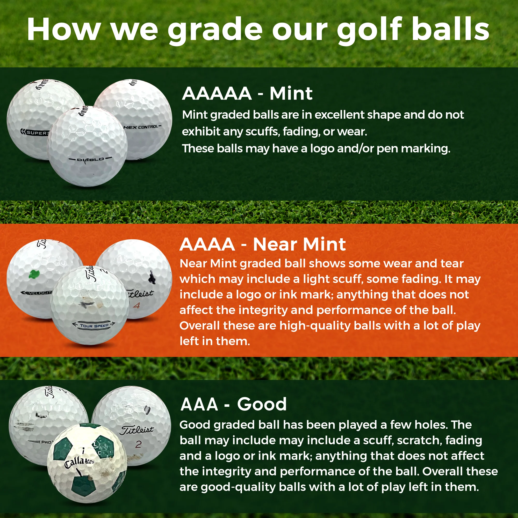 Golf Ball Monkey Cheap Recycled for Bridgestone Golf Balls White Near Mint Condition  100 Pk for Bridgestone e6, e12
