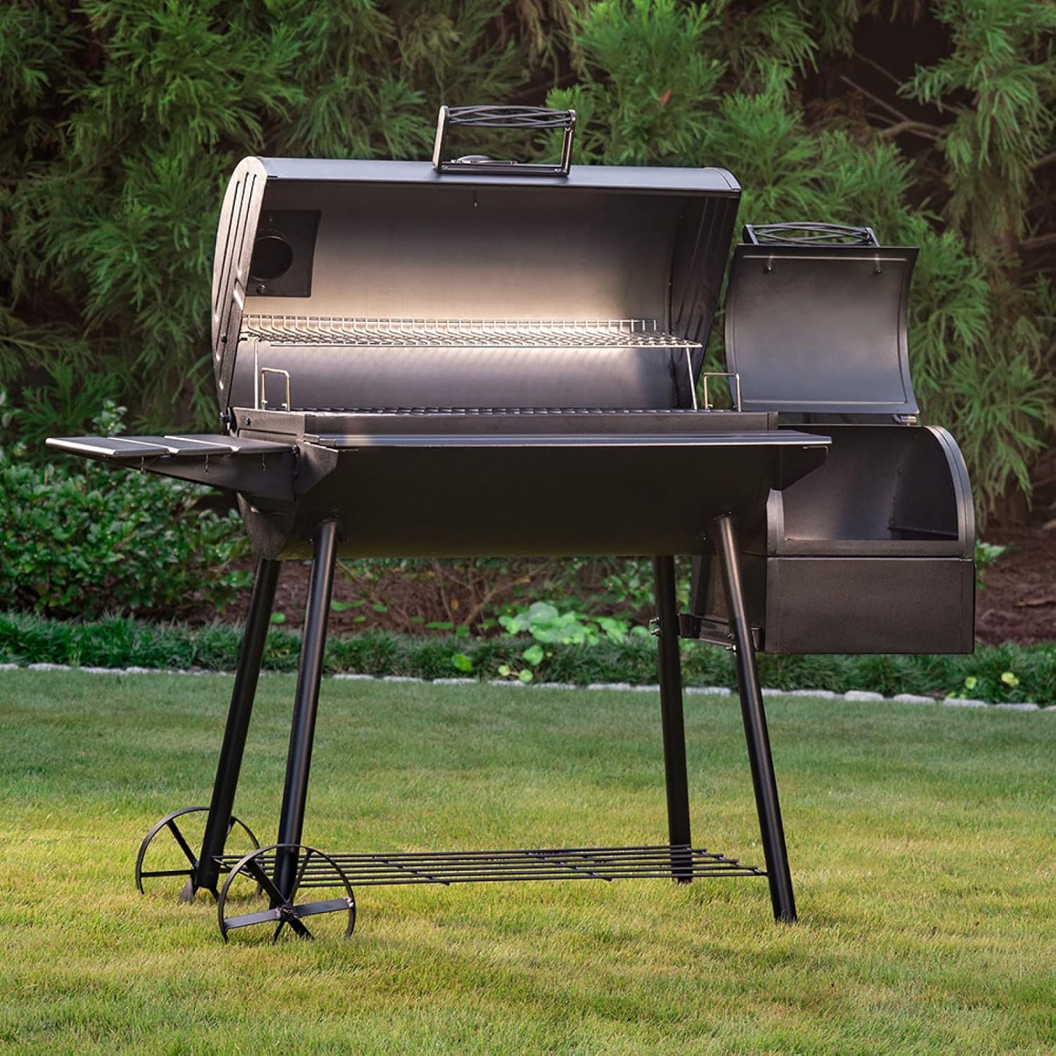 Char-Griller E3018 Smokin' Ace Charcoal Grill, Black