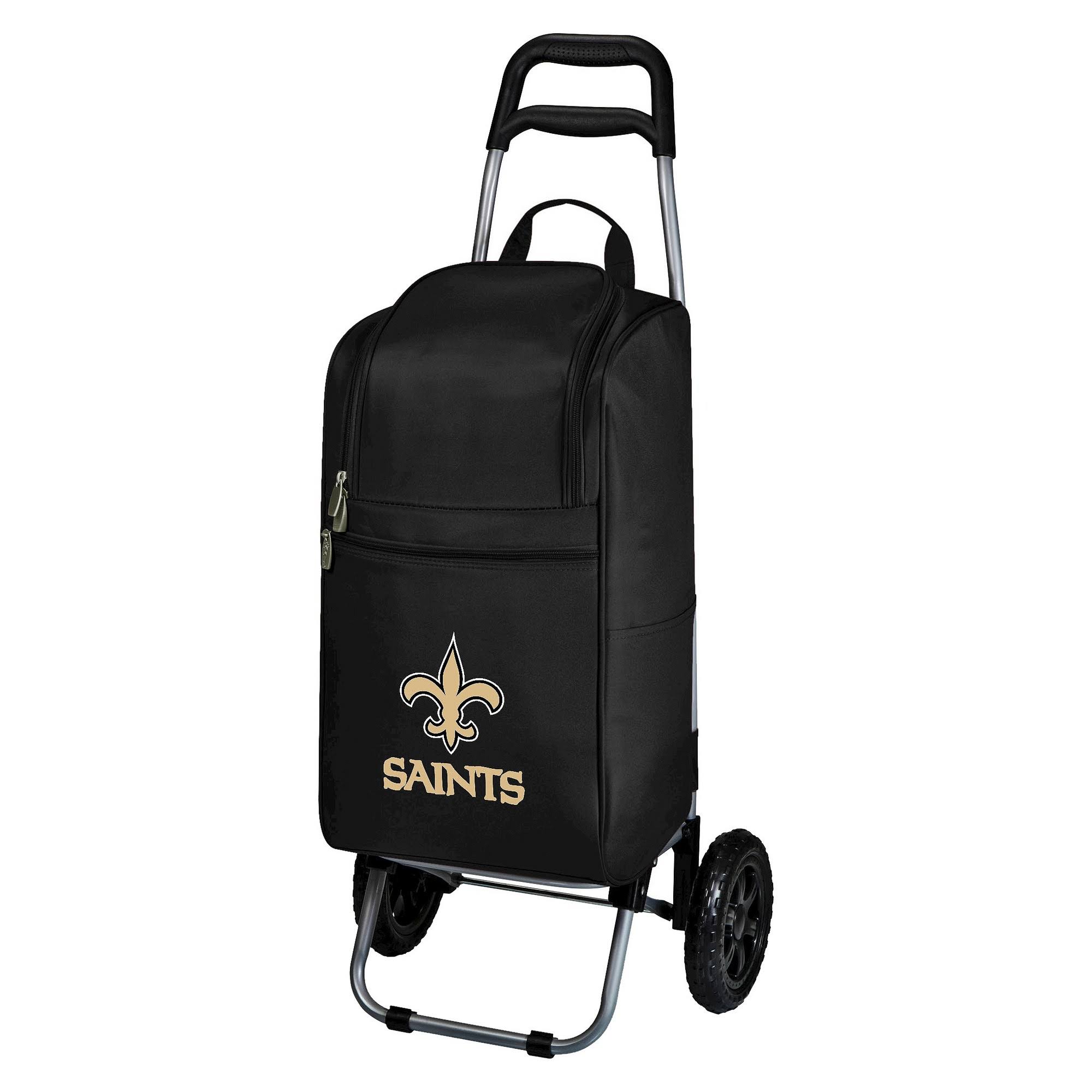 New Orleans Saints Cart Cooler, Black