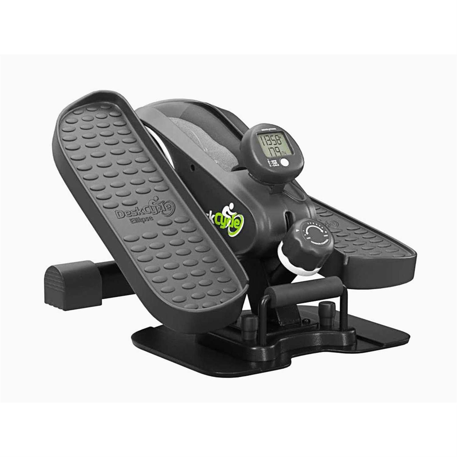 DeskCycle Ellipse Under Desk Elliptical Machine Compact Mini Seated Elliptical Desk Exercise Equipment - Sports Supplies Online Store