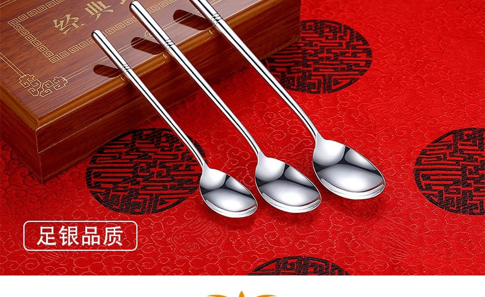 Wollet 999 Sterling Silver  Spoon, Adult and Child Spoon, Coffee Spoon