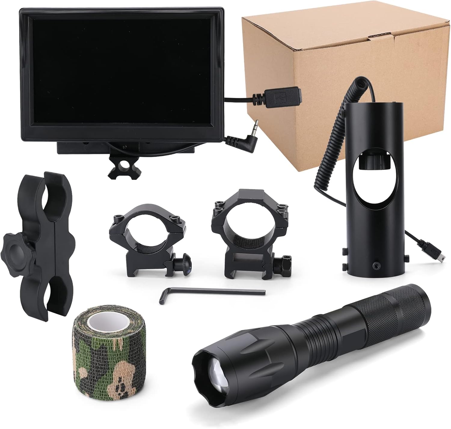 BHNDOING DIY Night Vision Scope for riflescopes, FCC Certified