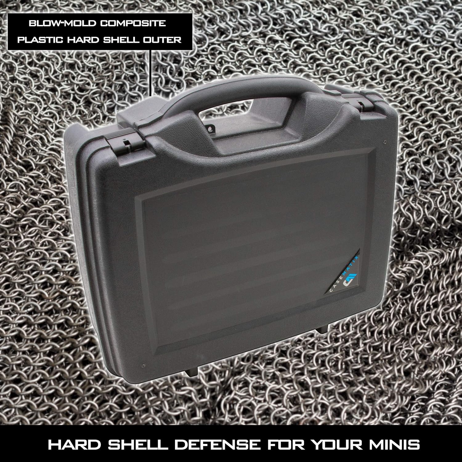 CASEMATIX Miniature Storage Hard Shell Figure Case