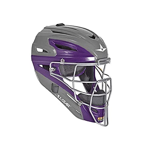 All-Star Catcher’s Gear Kit – Includes Helmet, Chest Protector & Leg Guards – Lightweight, Durable Baseball Protective Set, Meets NOCSAE