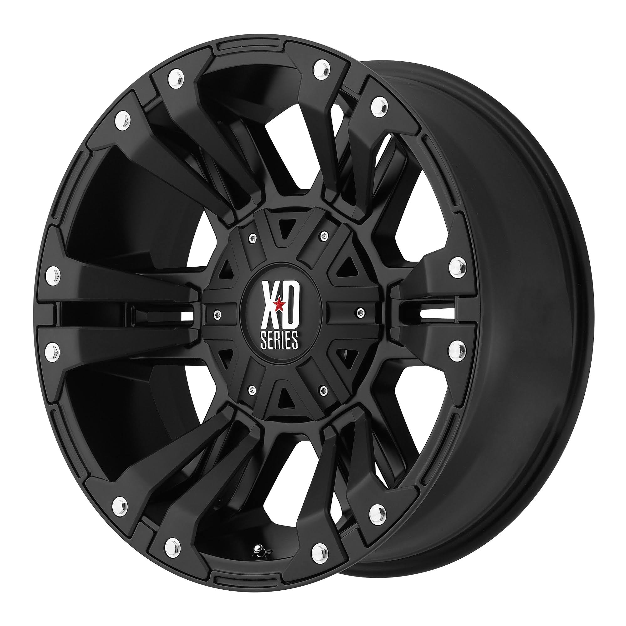 XD Series XD822 Monster 2 18x9 8x170 +18mm Satin Black Wheel Rim