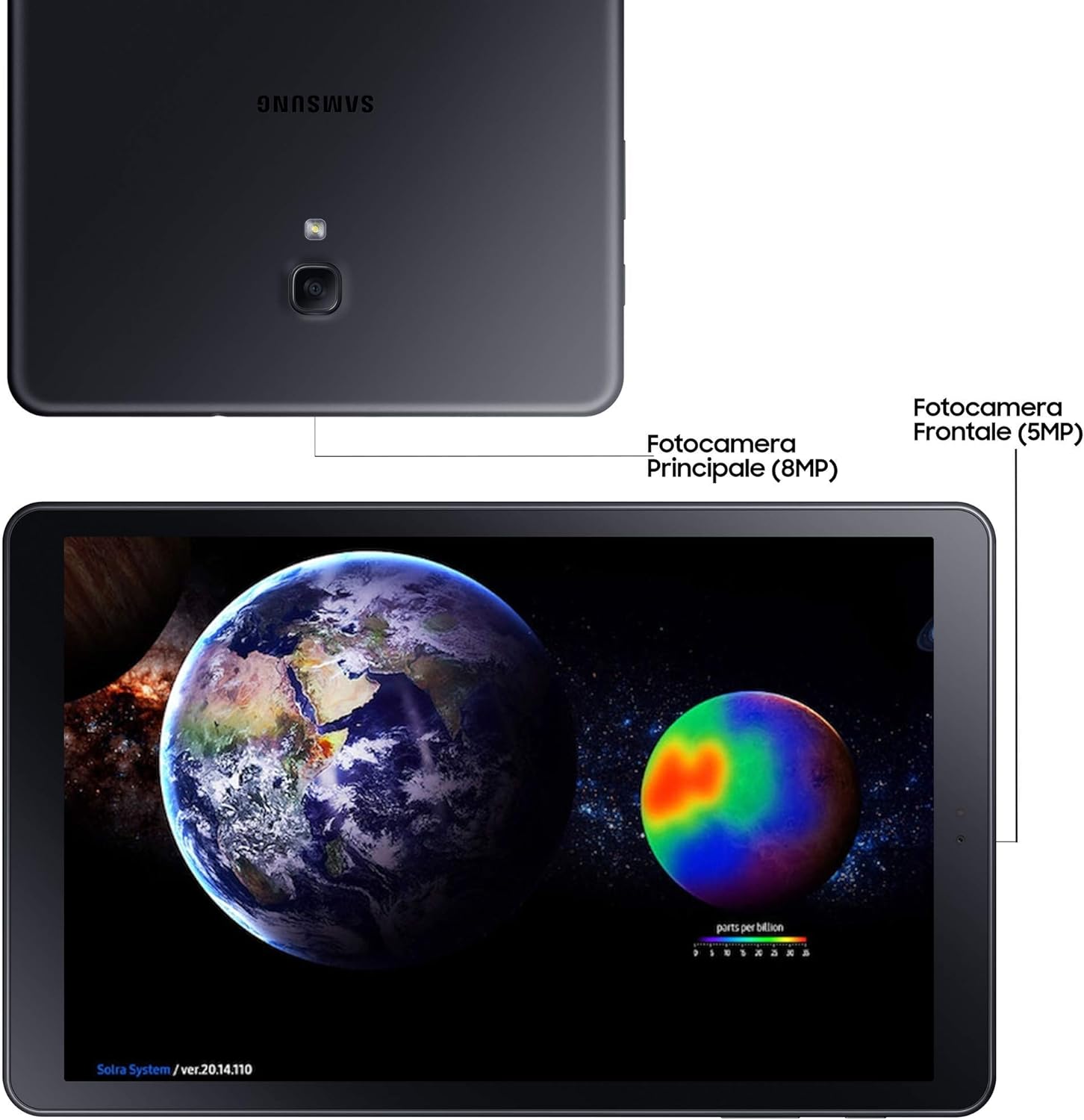 Samsung Galaxy Tab Very Good 10.5 SM-T590 WIFI 32GB Black Very Good - Smart Home Appliances
