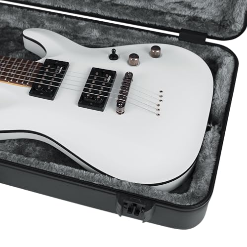 Gator Cases Molded Flight Case for Strat/Tele Style Electric Guitars with TSA Approved Locking Latch, (GTSA-GTRELEC)