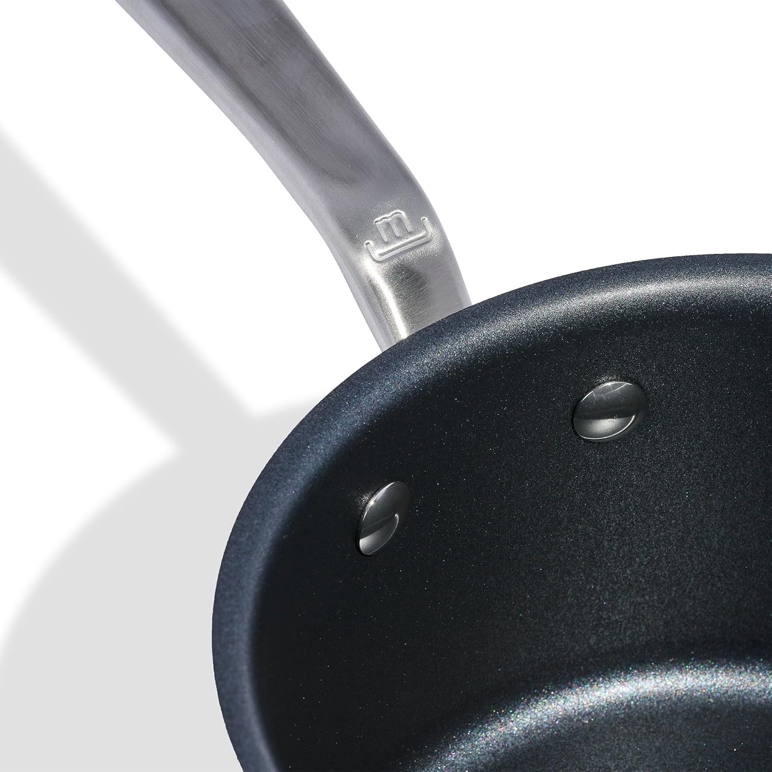 Made In Cookware - 2 Quart Non Stick Sauce Pan With Lid - Graphite - 5 Ply Stainless Clad Nonstick Saucepan - Professional Cookware