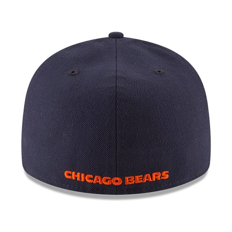 Chicago Bears New Era Omaha Low Profile 59FIFTY Structured Hat - Navy