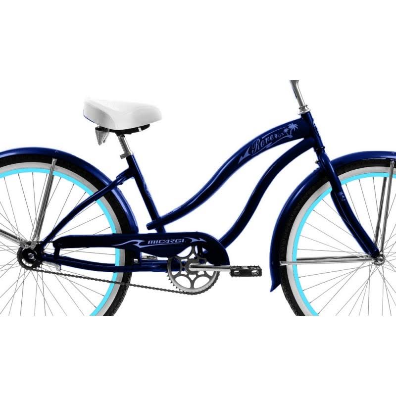 Micargi 26-inch Rover Dark Blue Single-Speed Beach Cruiser